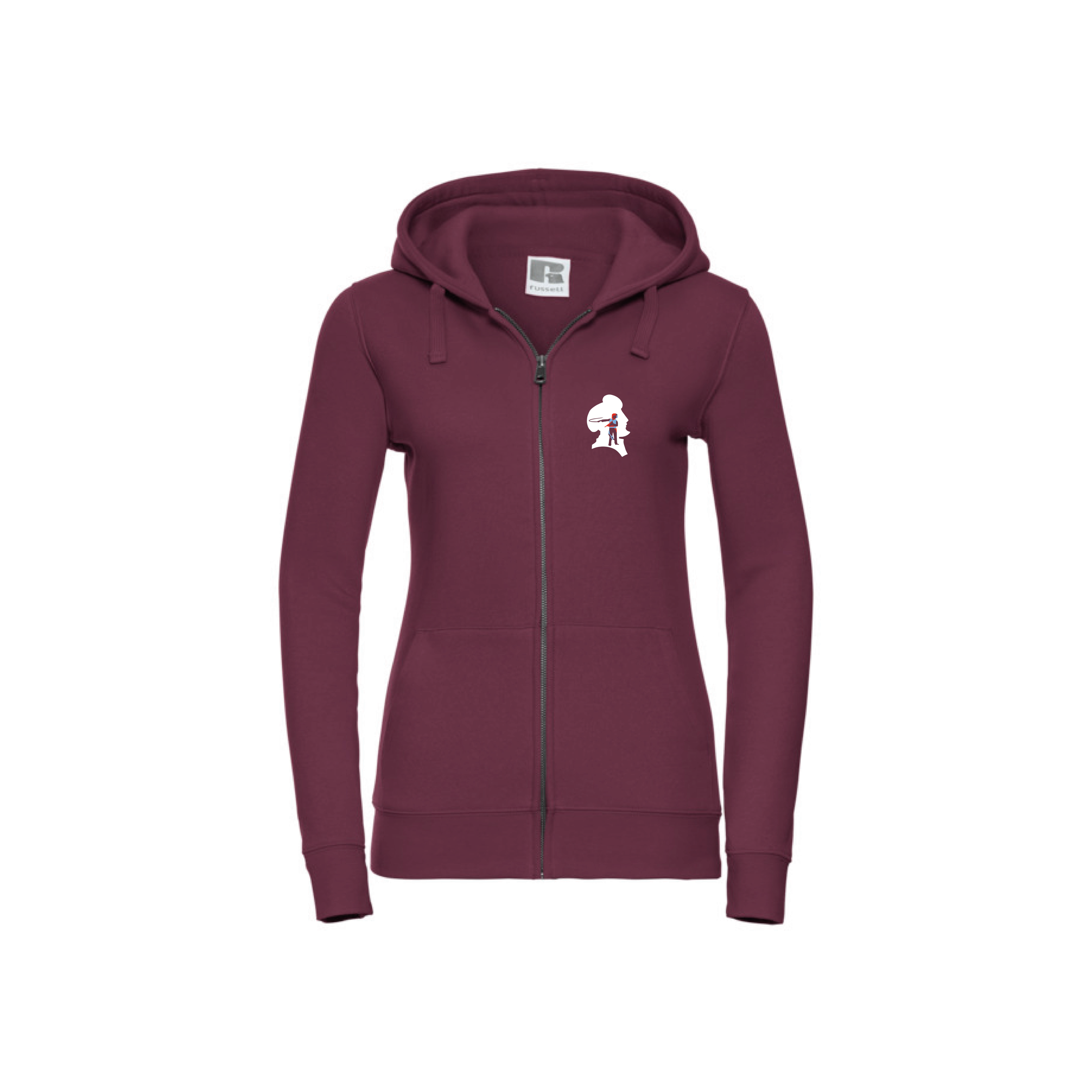 Damen Sweatjacke mit Kapuze Grenzgang