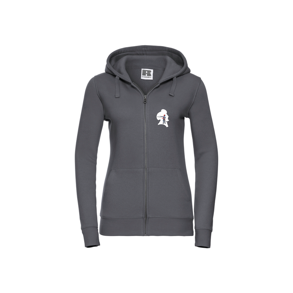 Damen Sweatjacke mit Kapuze Grenzgang