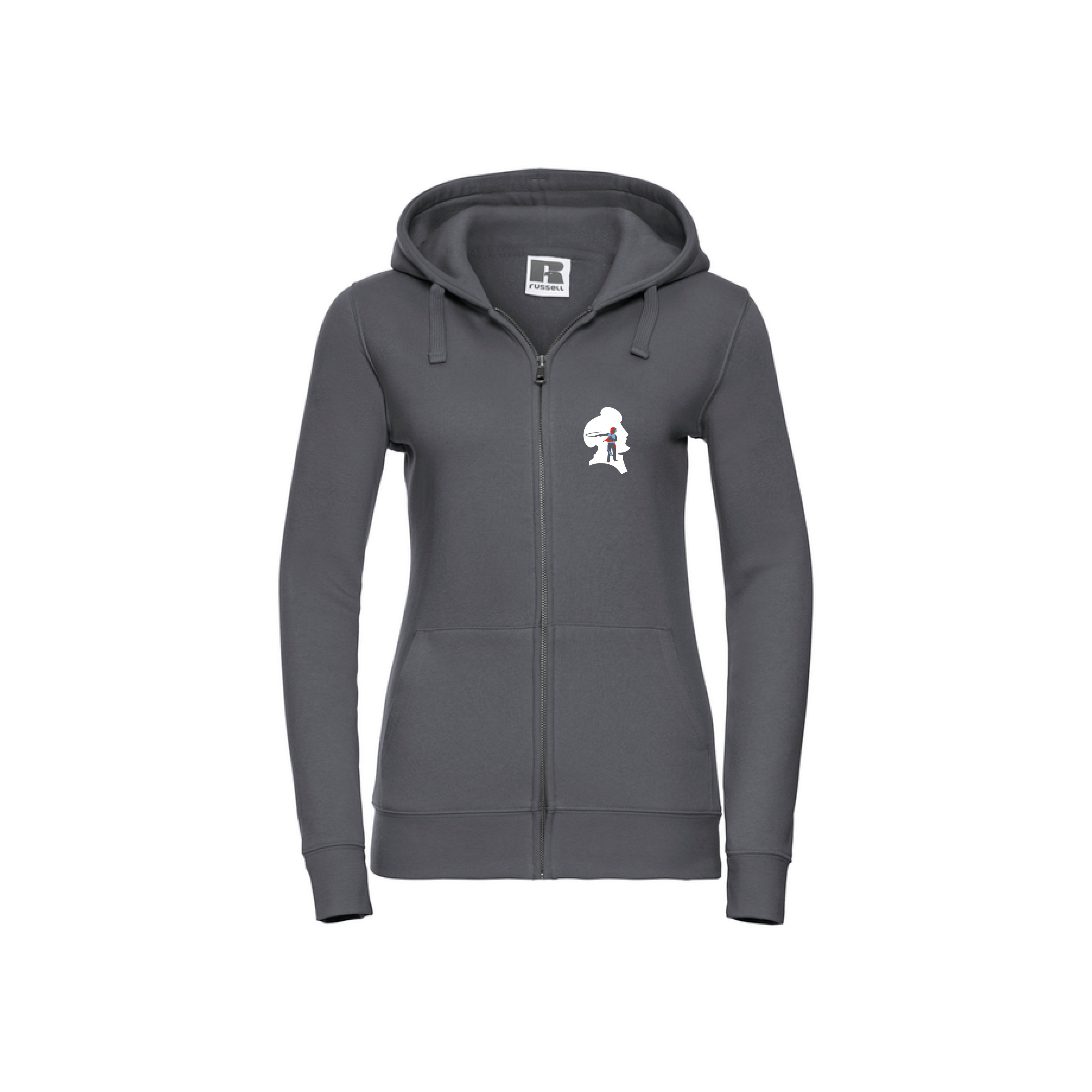 Damen Sweatjacke mit Kapuze Grenzgang