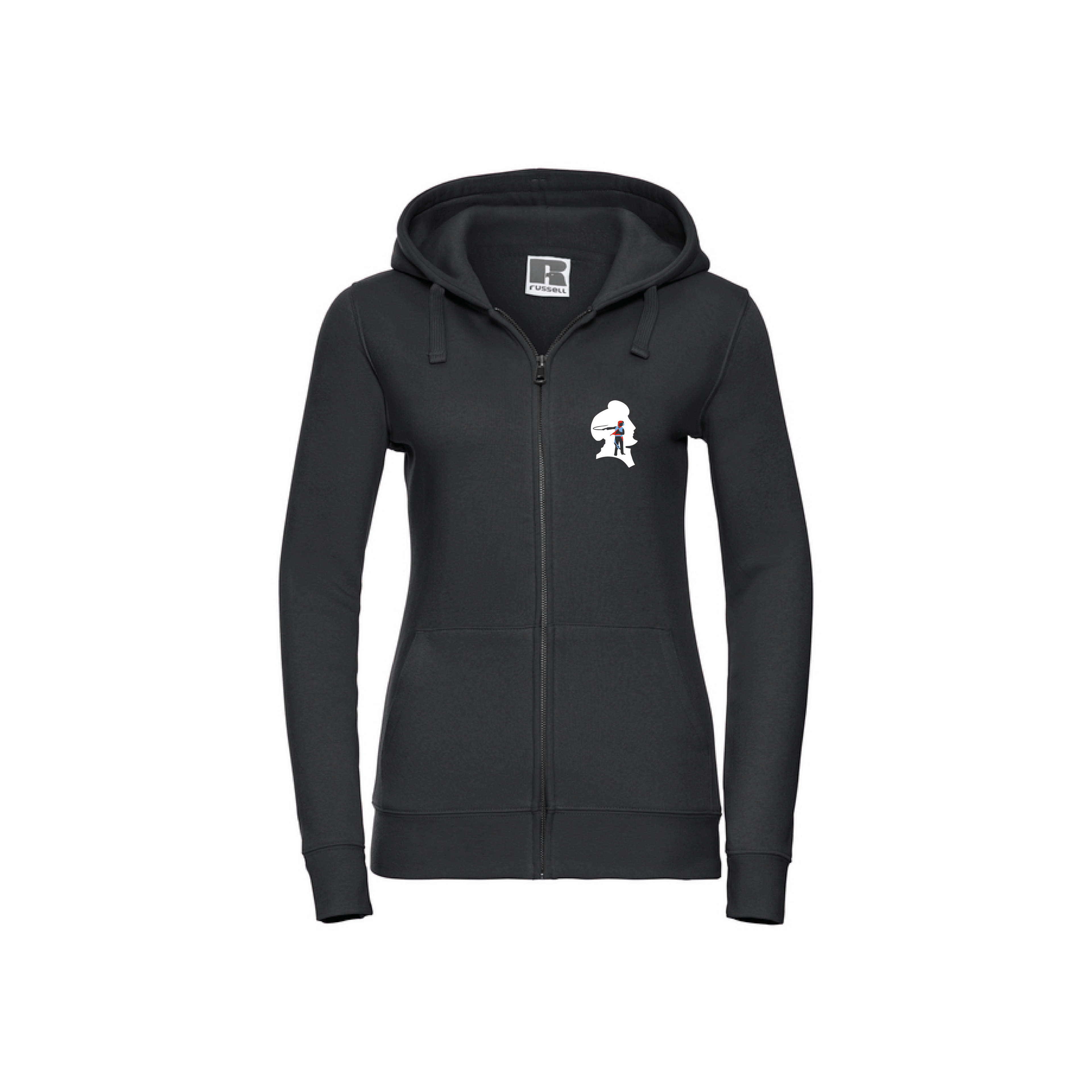 Damen Sweatjacke mit Kapuze Grenzgang