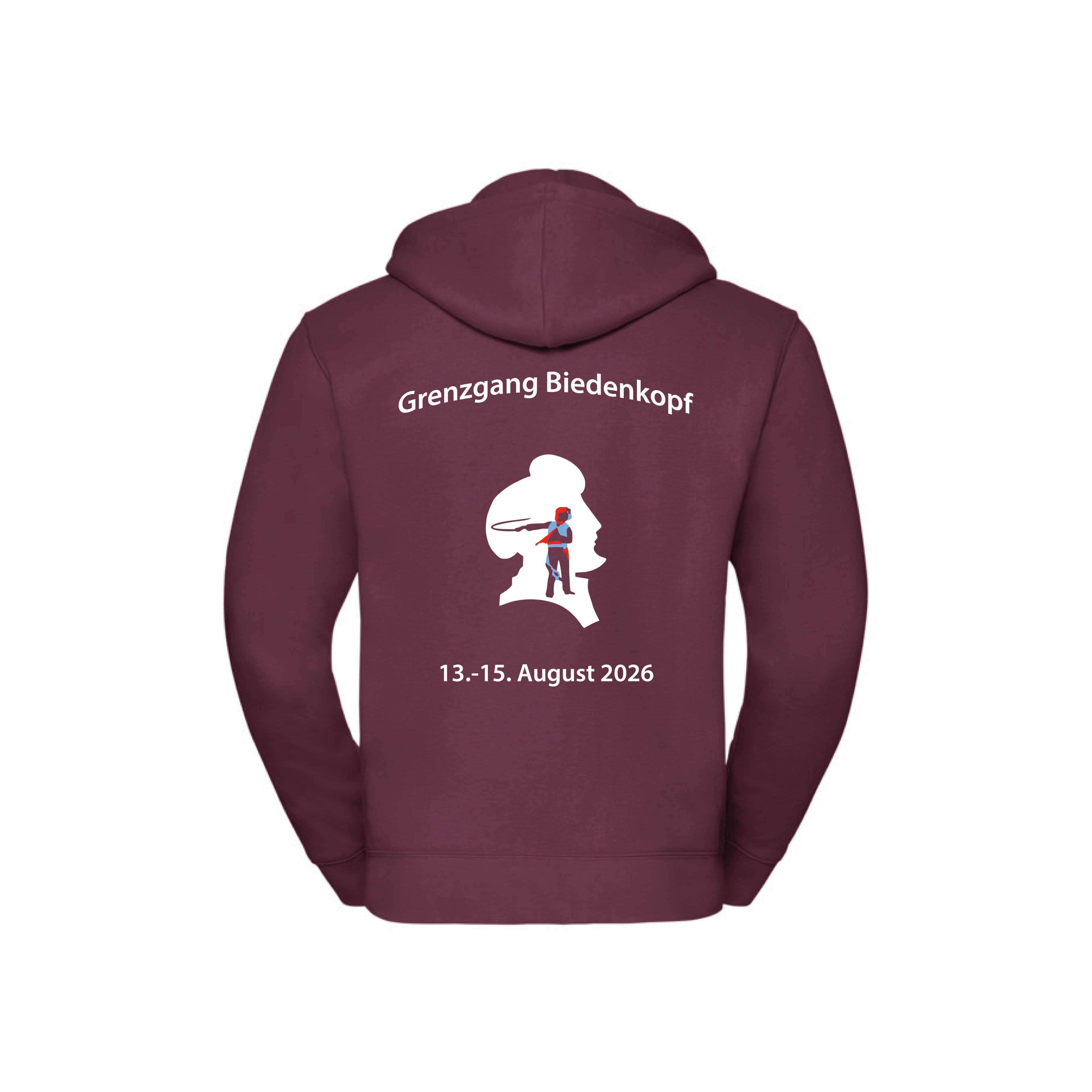 Unisex Sweatjacke Grenzgang