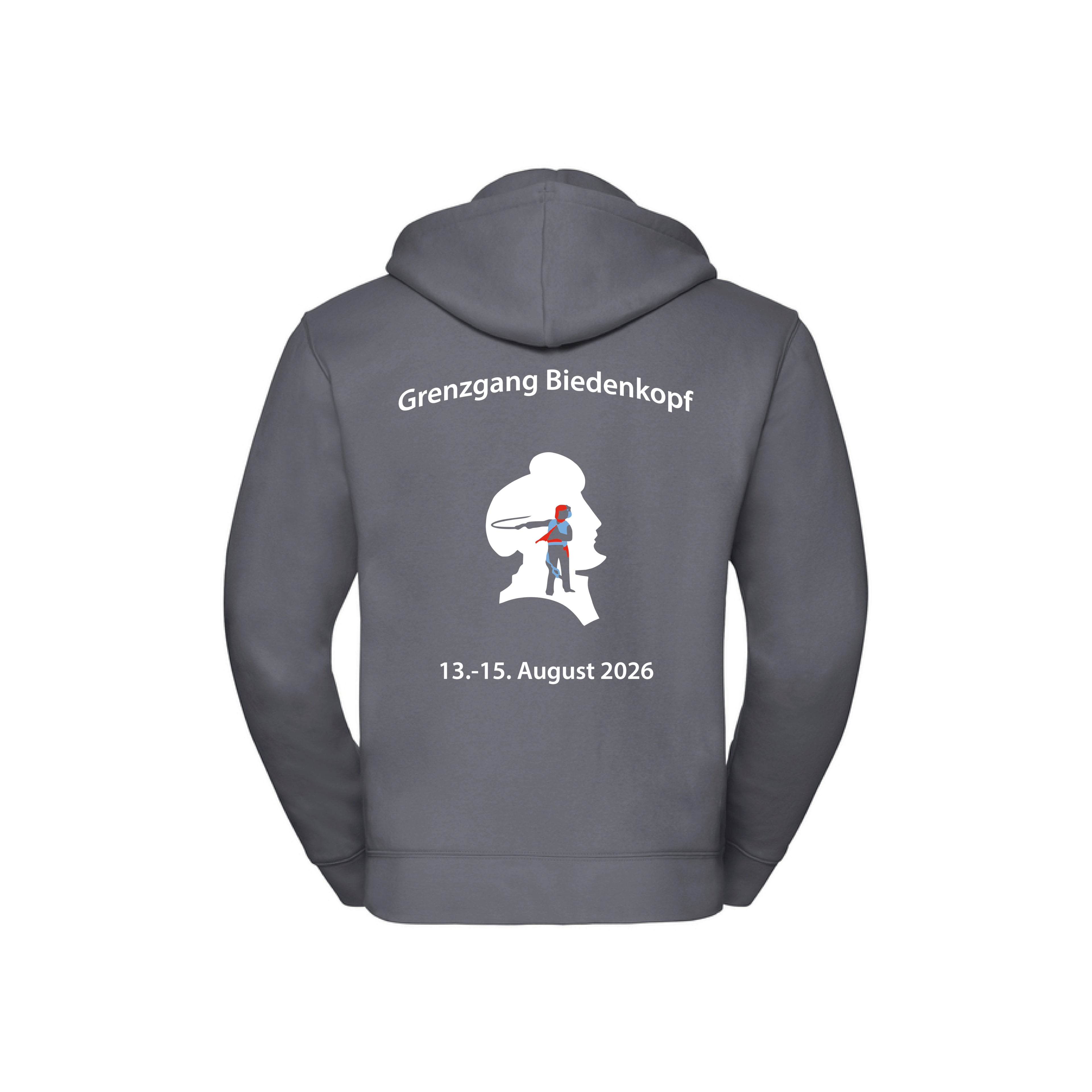 Unisex Sweatjacke Grenzgang