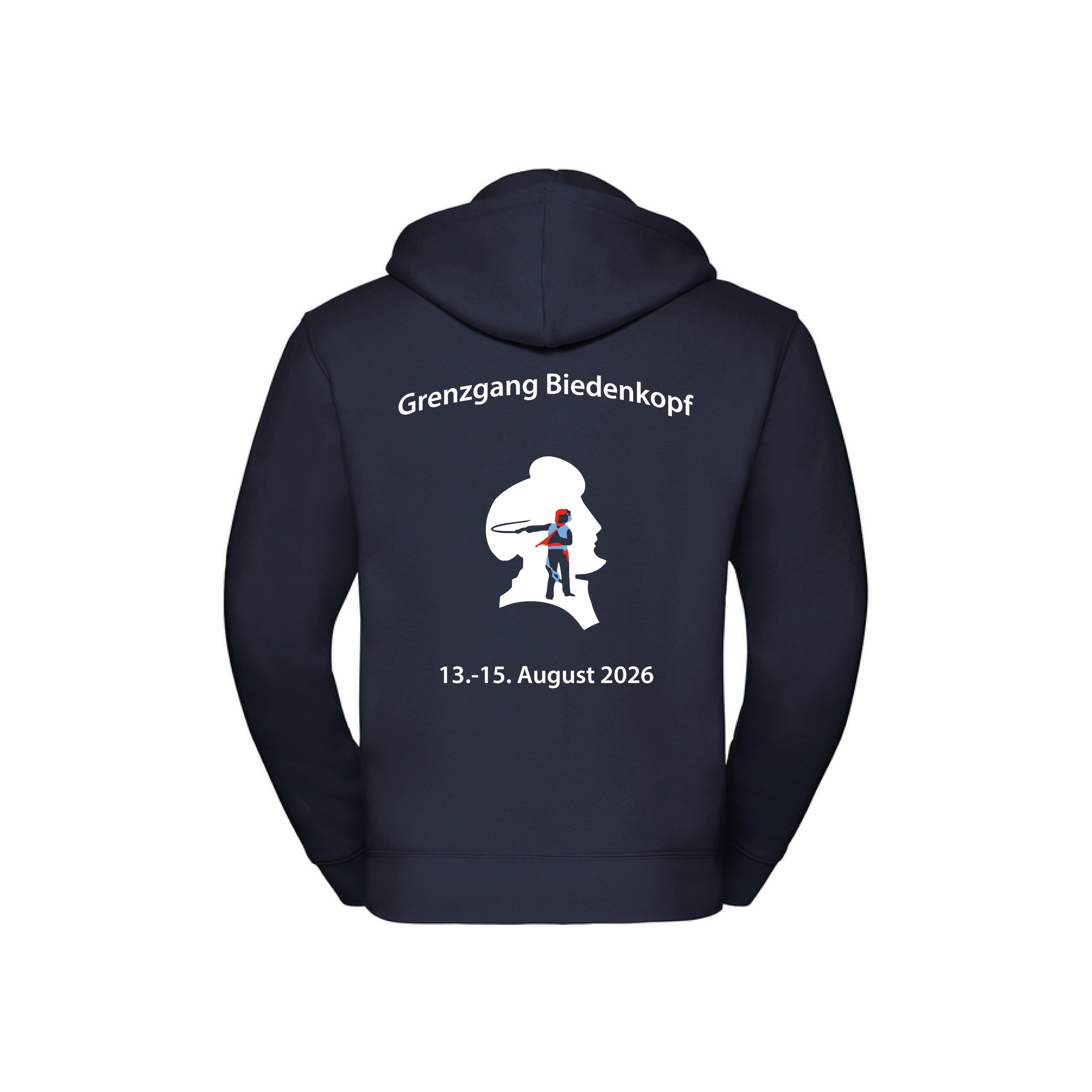 Unisex Sweatjacke Grenzgang