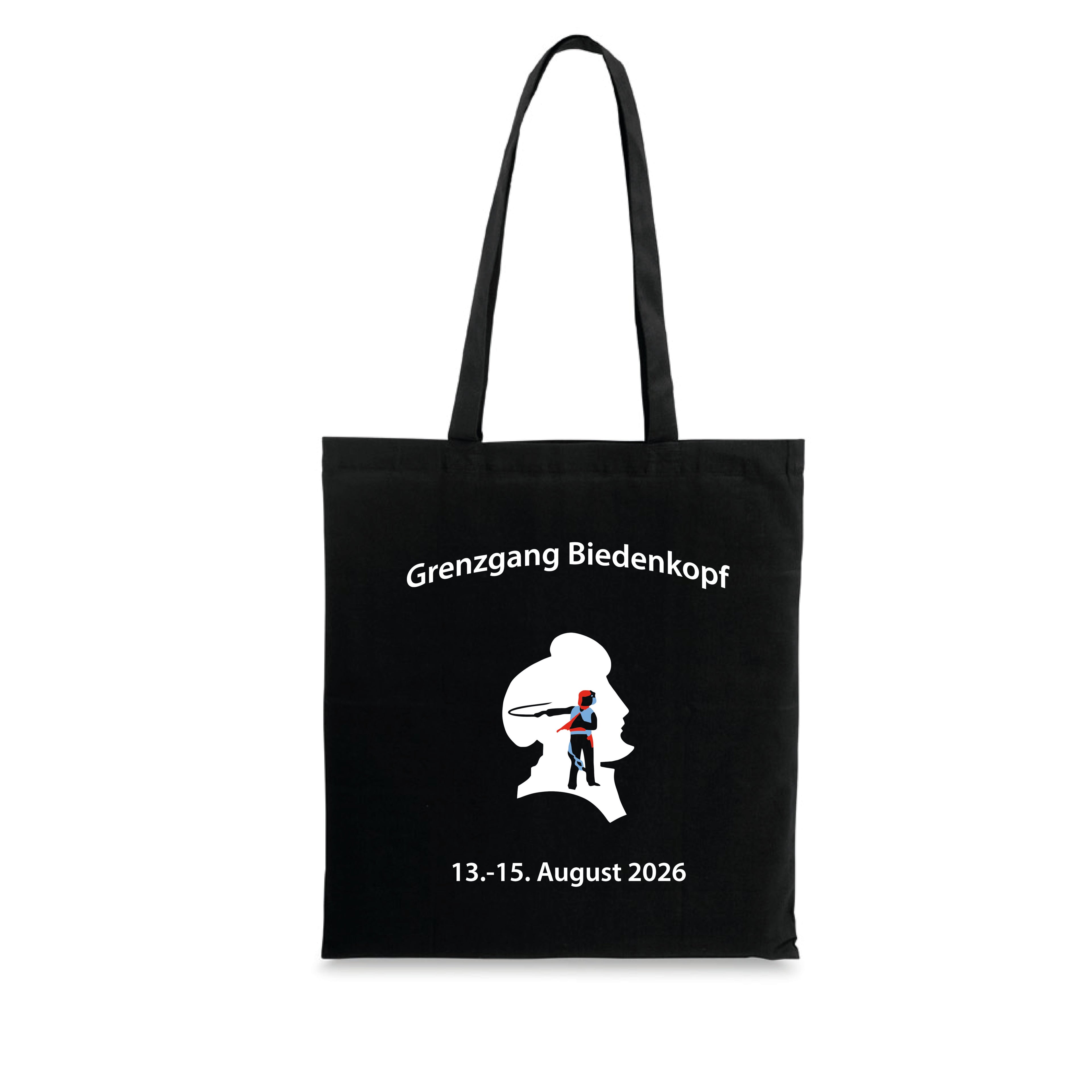 Jutetasche Grenzgang