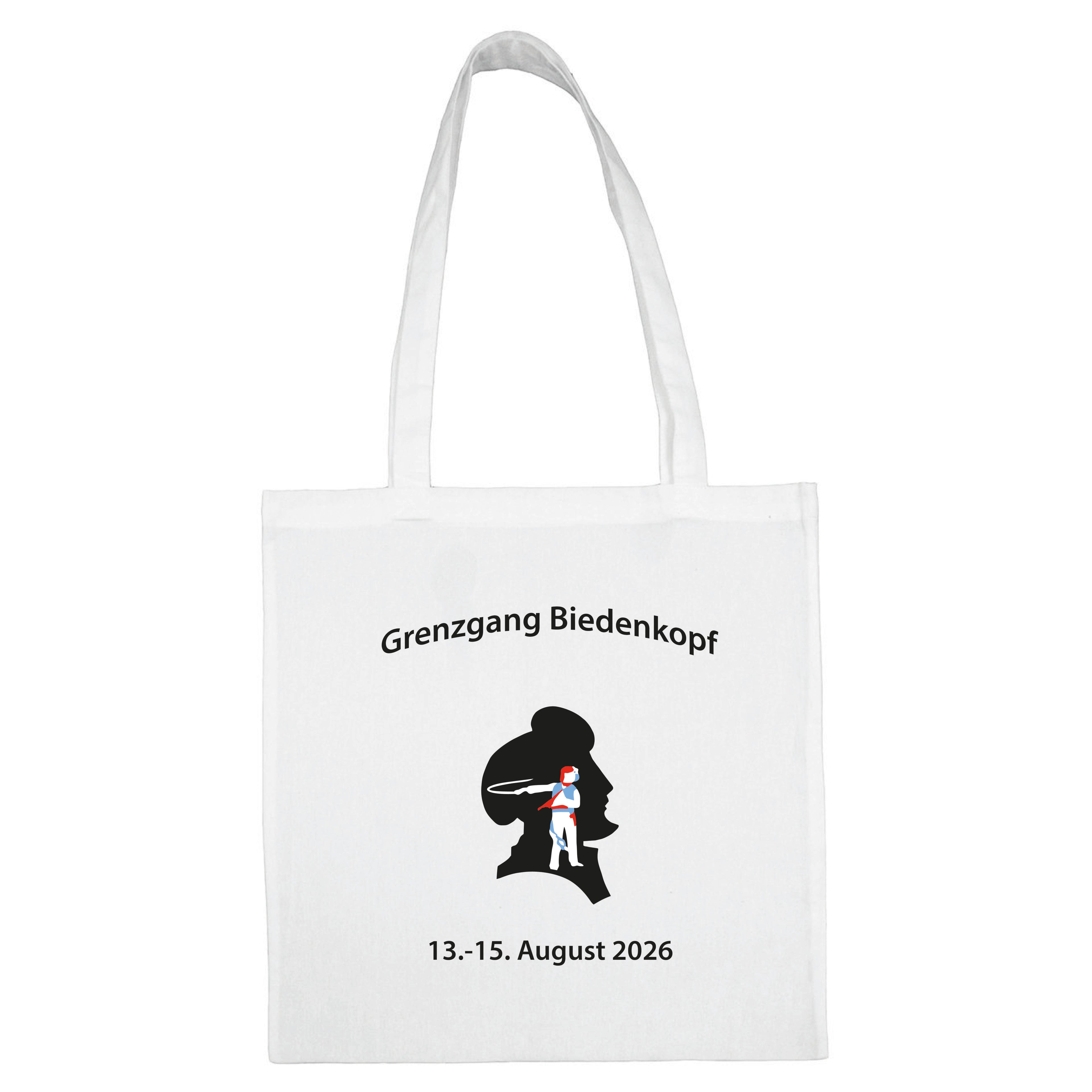 Jutetasche Grenzgang