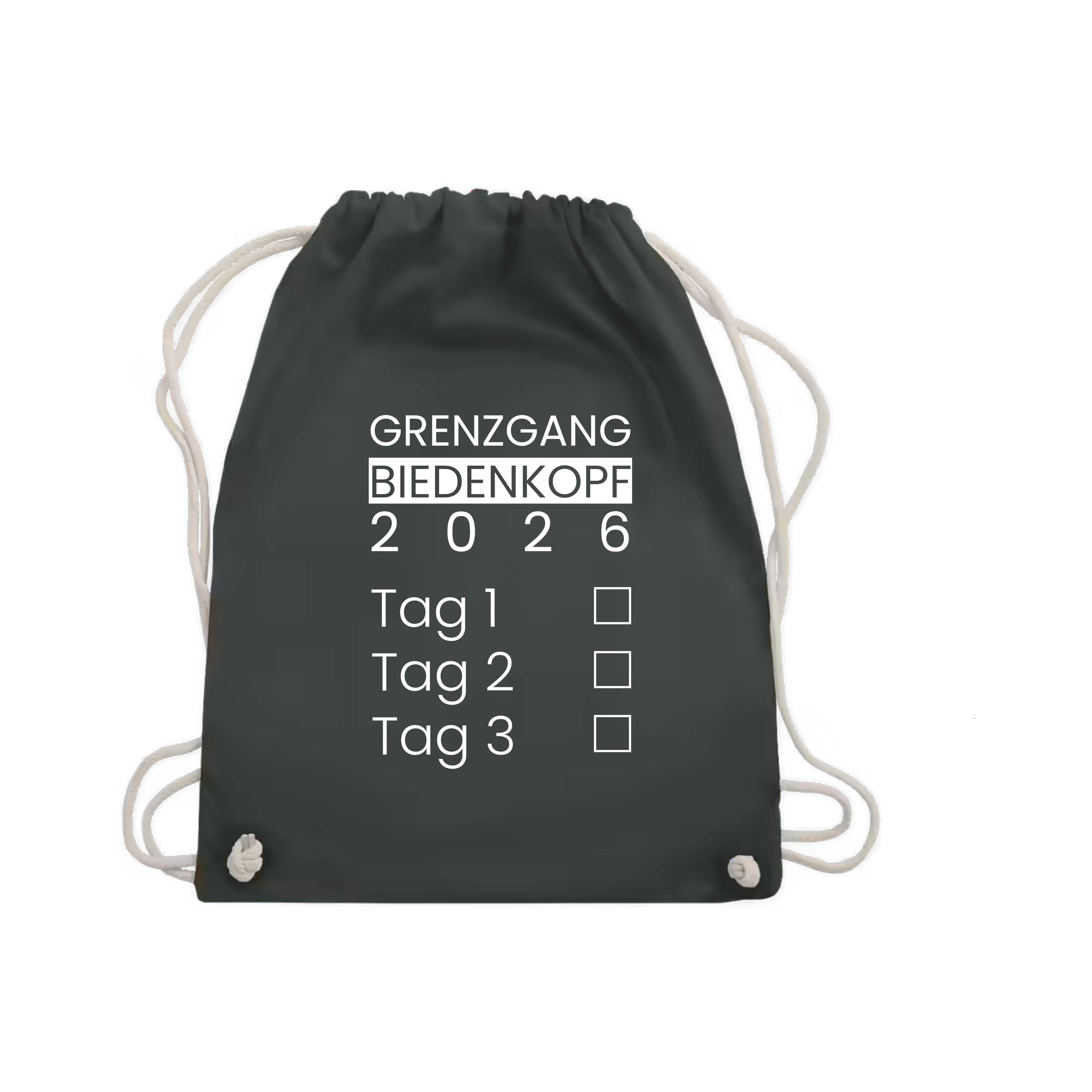 Gymnastikbeutel Grenzgang